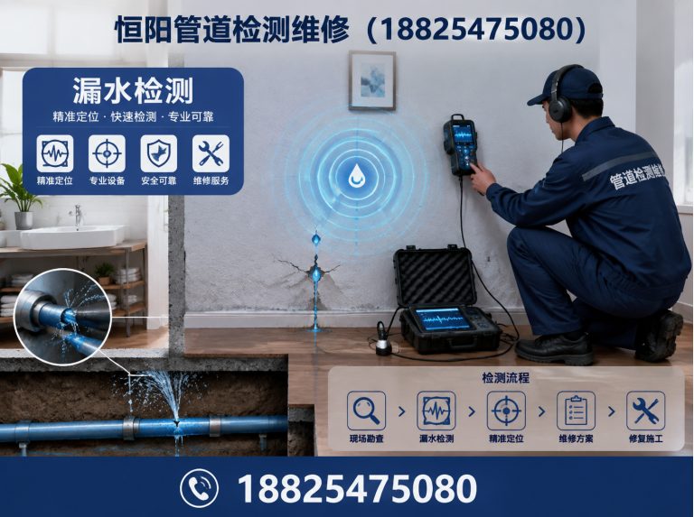 广东管道漏水检测展示图